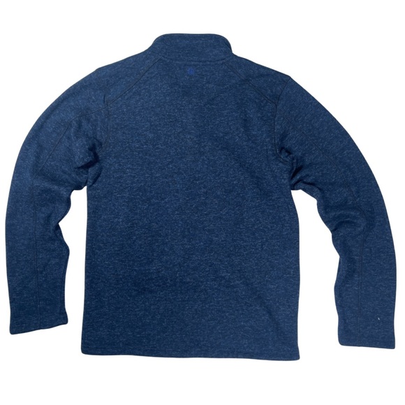 Mountain warehouse men navy blue pullover fleece sweater Size: Small - Picture 3 of 7